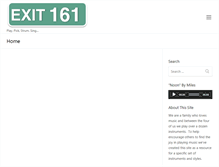 Tablet Screenshot of exit161.com